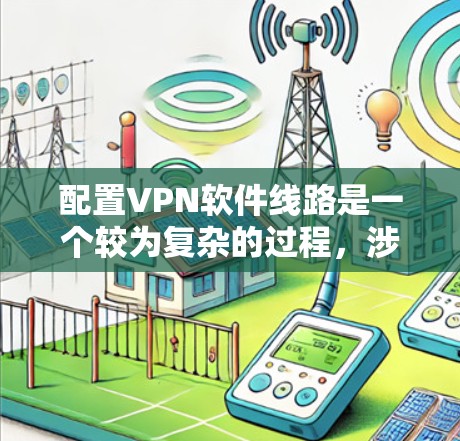 配置VPN软件线路是一个较为复杂的过程，涉及网络安全、协议配置、性能优化等多个方面。以下是一些常用的VPN软件线路配置技巧，供你参考