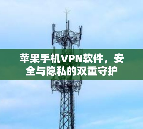 苹果手机VPN软件，安全与隐私的双重守护