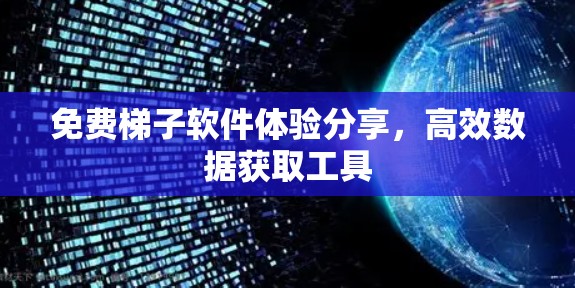 免费梯子软件体验分享，高效数据获取工具