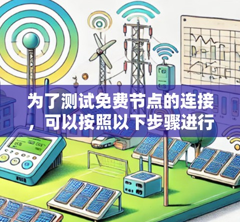 为了测试免费节点的连接，可以按照以下步骤进行