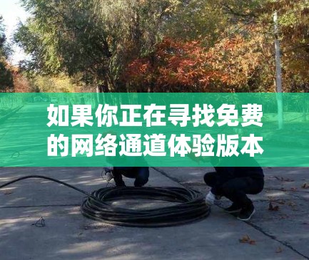 如果你正在寻找免费的网络通道体验版本下载，以下是一些常见的免费网络工具和服务，适合体验和日常使用