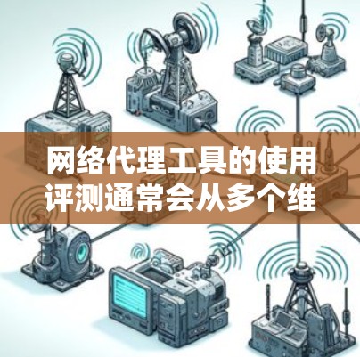 网络代理工具的使用评测通常会从多个维度进行分析，以下是一些常见的评测维度和一些关键指标