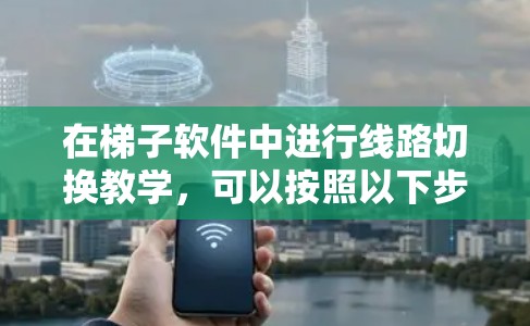 在梯子软件中进行线路切换教学，可以按照以下步骤进行