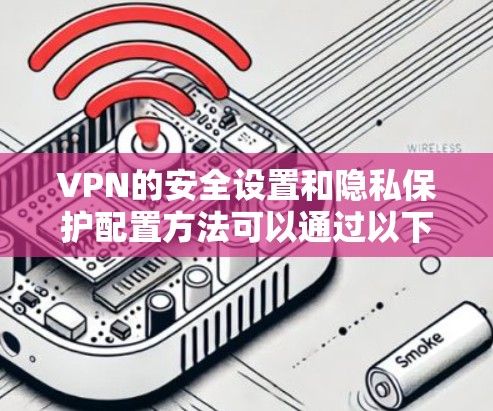VPN的安全设置和隐私保护配置方法可以通过以下步骤来实现
