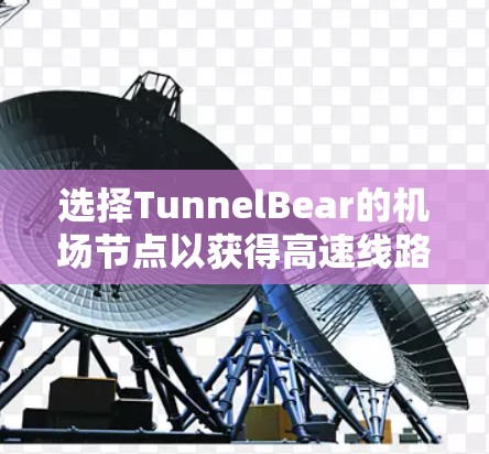 选择TunnelBear的机场节点以获得高速线路，您可以按照以下步骤操作