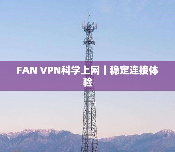 FAN VPN科学上网｜稳定连接体验