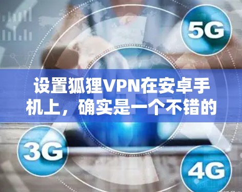 设置狐狸VPN在安卓手机上，确实是一个不错的选择，可以帮助你访问受限制的网站或保护隐私。以下是详细的步骤指南