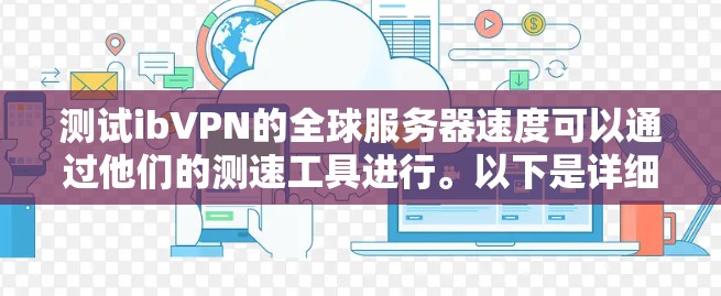 测试ibVPN的全球服务器速度可以通过他们的测速工具进行。以下是详细的步骤和结果