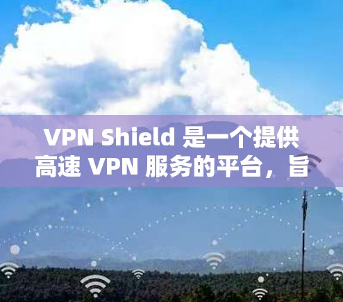 VPN Shield 是一个提供高速 VPN 服务的平台，旨在为用户提供高效、安全的网络连接。要最大化利用 VPN Shield 的高速线路，可以从以下几个方面入手