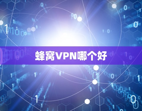 蜂窝VPN哪个好